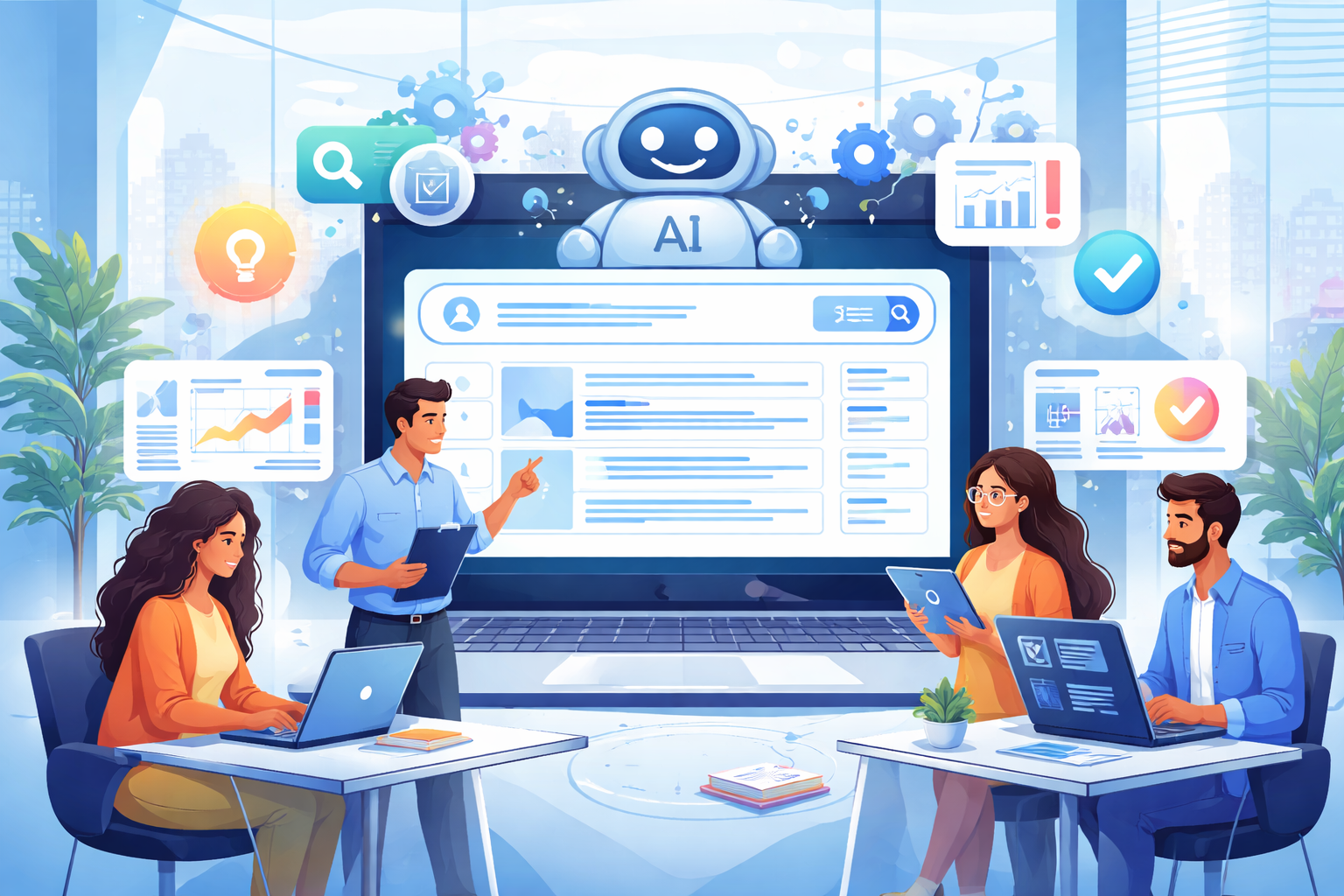 How do GEO SEO services help businesses get featured in AI-generated answers?
